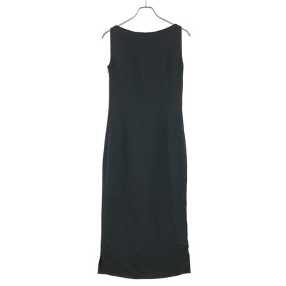 Balenciaga Vintage Sleeveless Maxi Dress Black