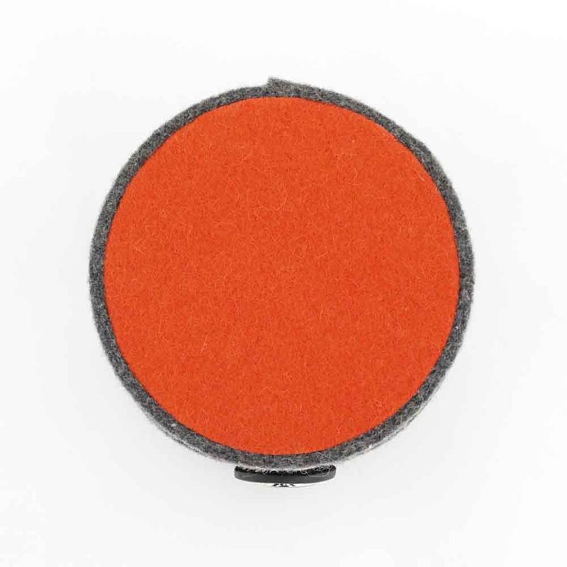 Hermes Sugar Box Gray Felt Accessory Case Interior Miscellaneous Goods
