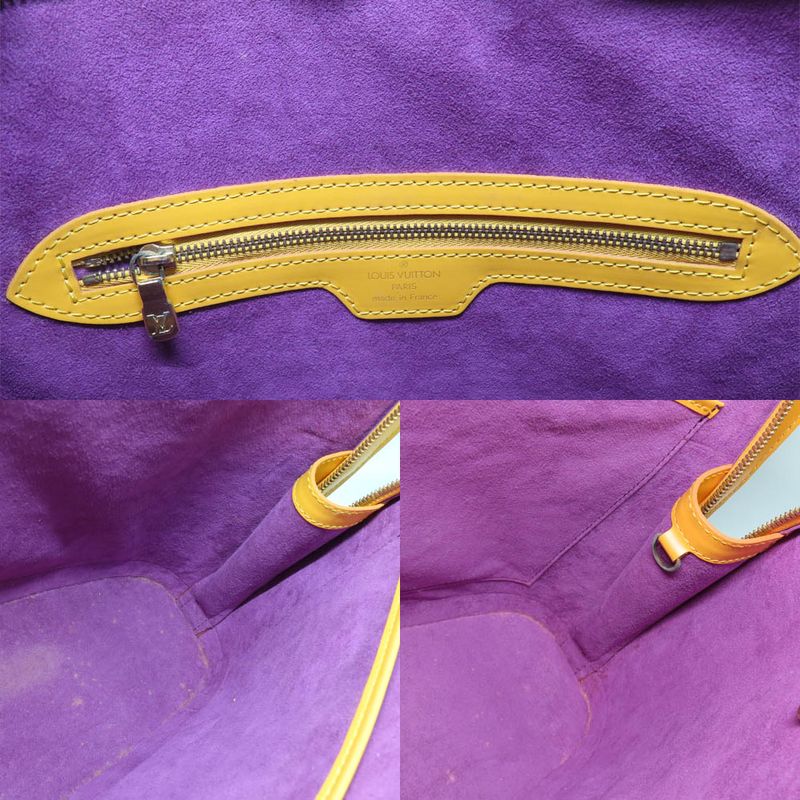 Louis Vuitton Ryu Sac M52289 Epi Tassili Yellow Shoulder Bag Gold