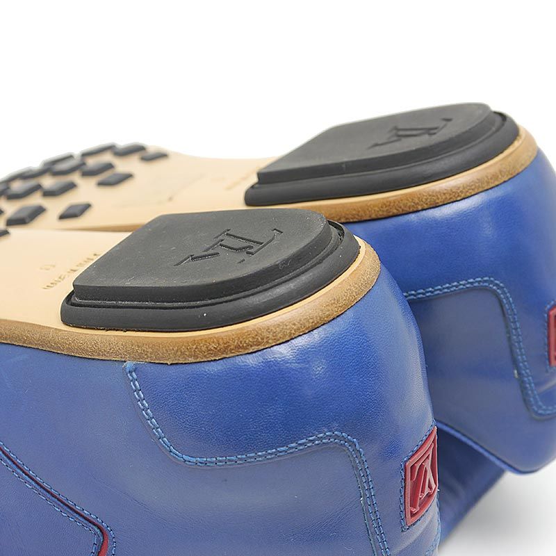 Louis Vuitton Low Cut Sneakers 6 Japan-korea World Cup Blue Leather