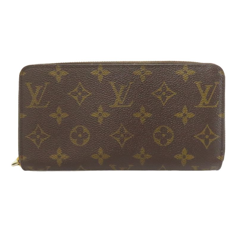 Louis Vuitton M41896 Zippy Wallet Long Wallet With Coin Purse Monogram Canvas
