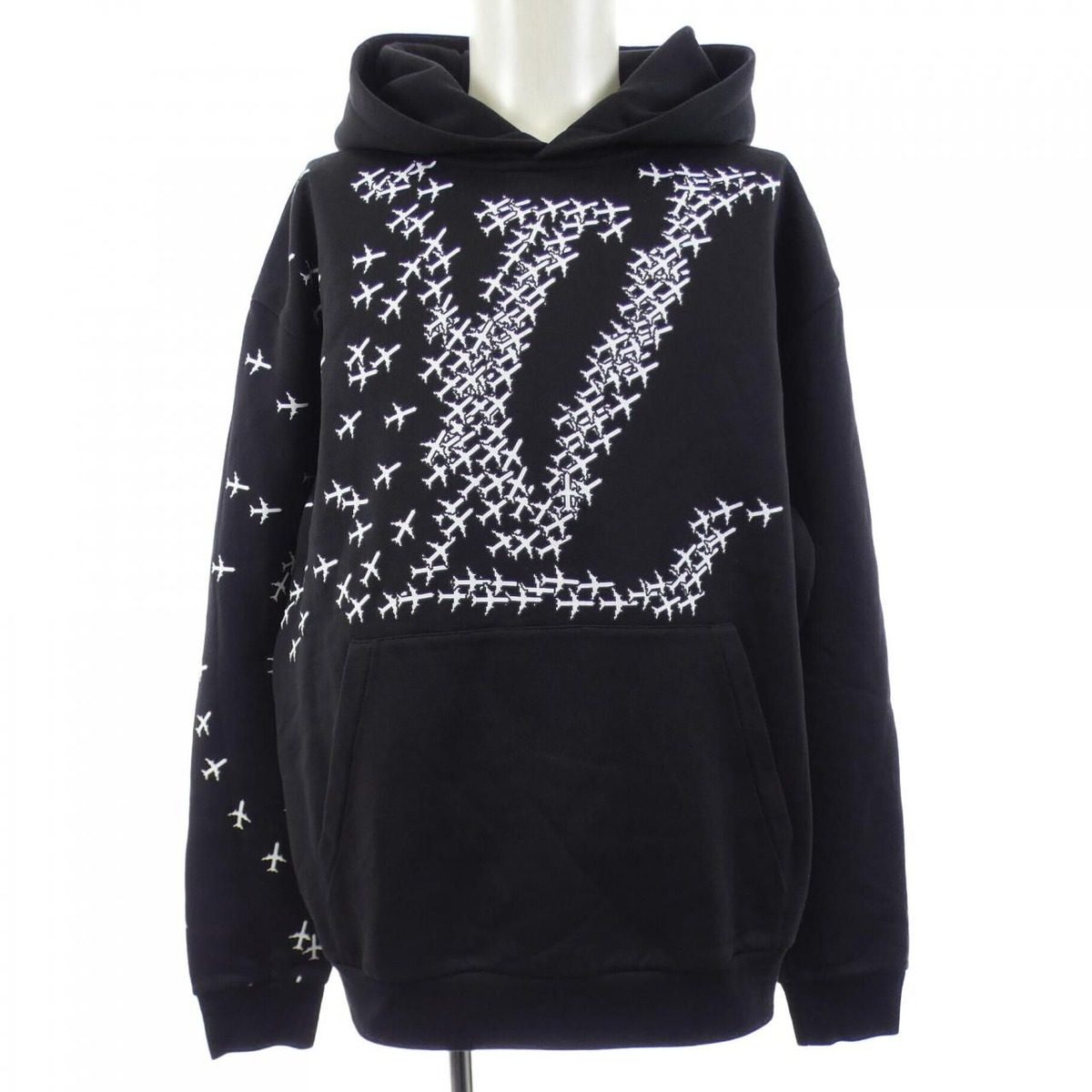 Louis Vuitton LV Plain Printed Hoodie