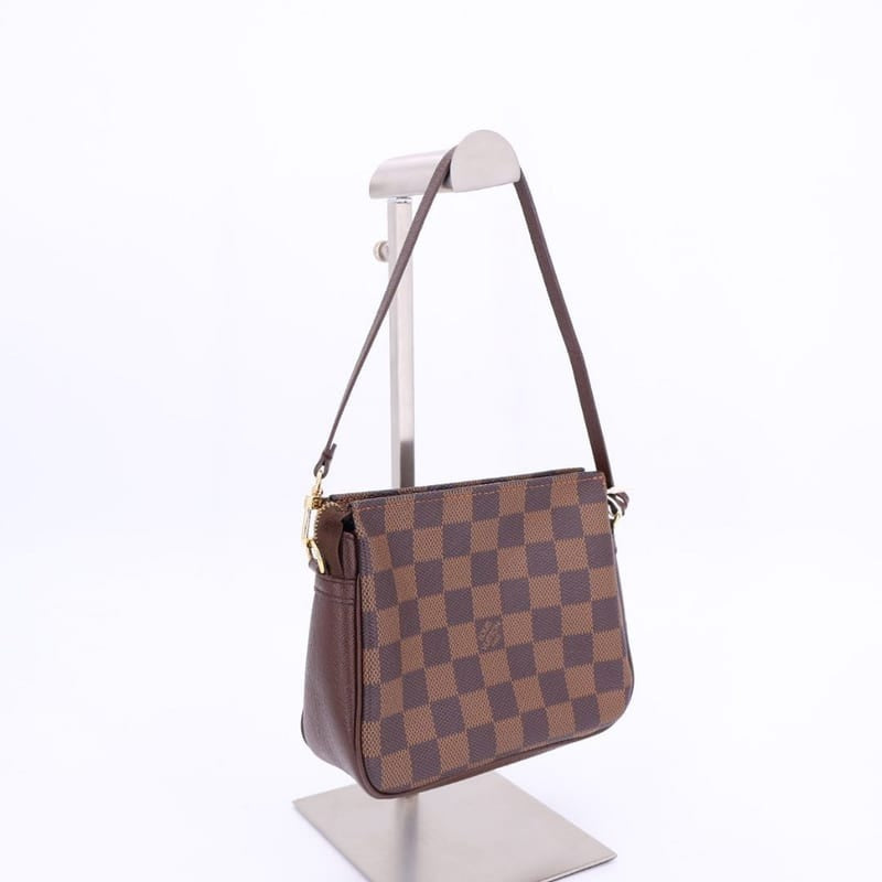 Louis Vuitton Trousse Makeup Accessory Pouch Damier Canvas