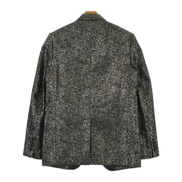 Celine Casual Jacket Nylon Silk Gold Black — view 2
