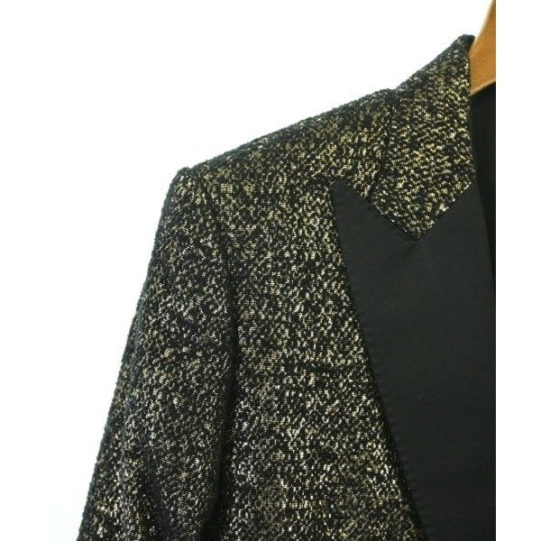 Celine Casual Jacket Nylon Silk Gold Black — view 4