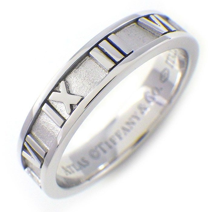 Tiffany & Co Ring Atlas White Gold