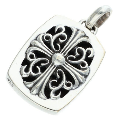 Chrome Hearts Keeper Pendant Silver Necklace