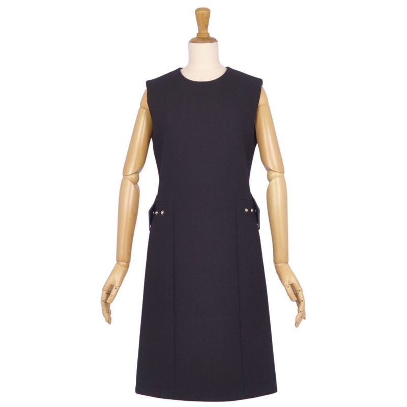 Celine Dress Phoebe Period Sleeveless Leather Belle