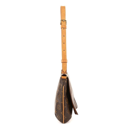 Louis Vuitton Musette Tango Brown Monogram Canvas Shoulder Bag — view 4