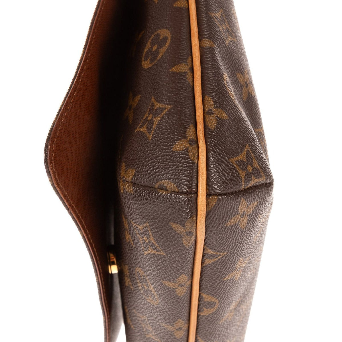 Louis Vuitton Musette Tango Brown Monogram Canvas Shoulder Bag — view 8