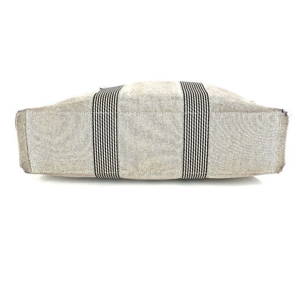 Hermes Handbag New Fourre Tout Tote MM Cotton Grayish