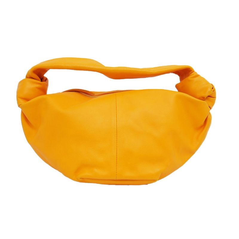 Bottega Veneta Double Knot Mini Handbag Orange Cuff