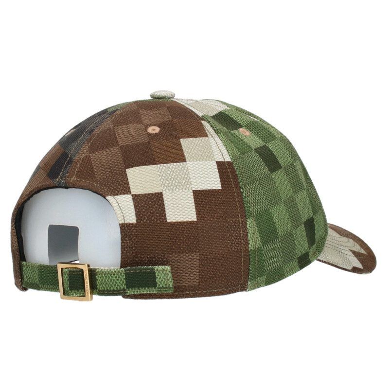 Louis Vuitton 24SS M7363l Cap Damoflage Cotton Canvas Cap Men's