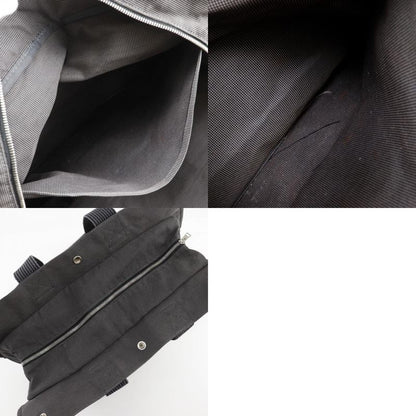 Hermes Yale Line GM Nylon Canvas Gray Unisex Tote Bag