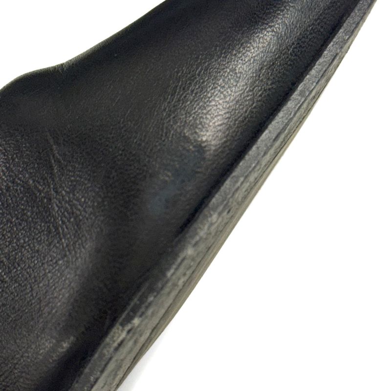 Prada Short Western Heel Boots Black 37 1 2