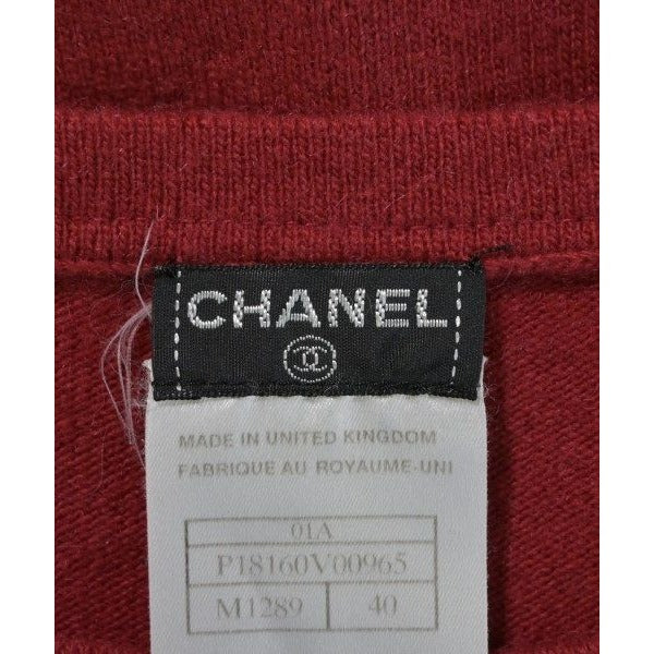 Chanel Vest Cashmere Red — view 3