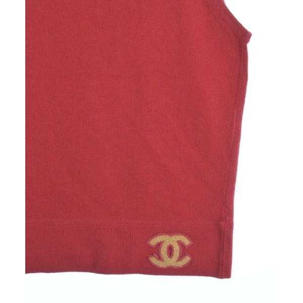 Chanel Vest Cashmere Red — view 5