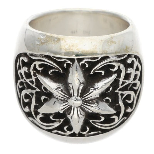 Chrome Hearts Clssc Oval Star Classic Silver Ring