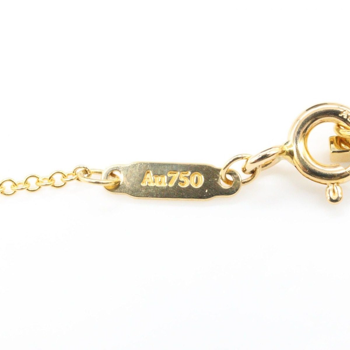 Tiffany & Co Necklace T Smile Small 40.5 18k — view 4