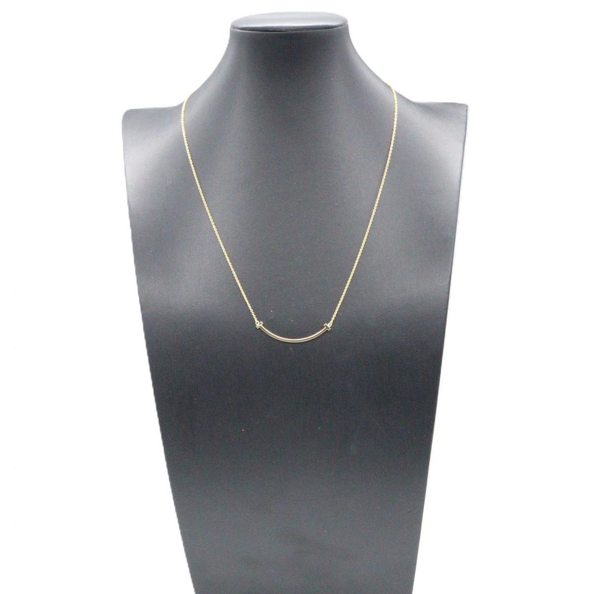 Tiffany & Co Necklace T Smile Small 40.5 18k — view 5