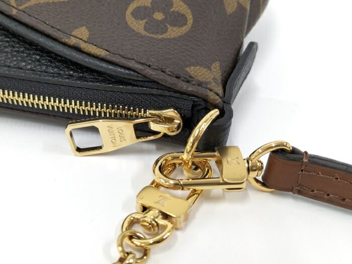 Louis Vuitton Pallas Clutch 2WAY Shoulder Bag Monogram Brown M41639