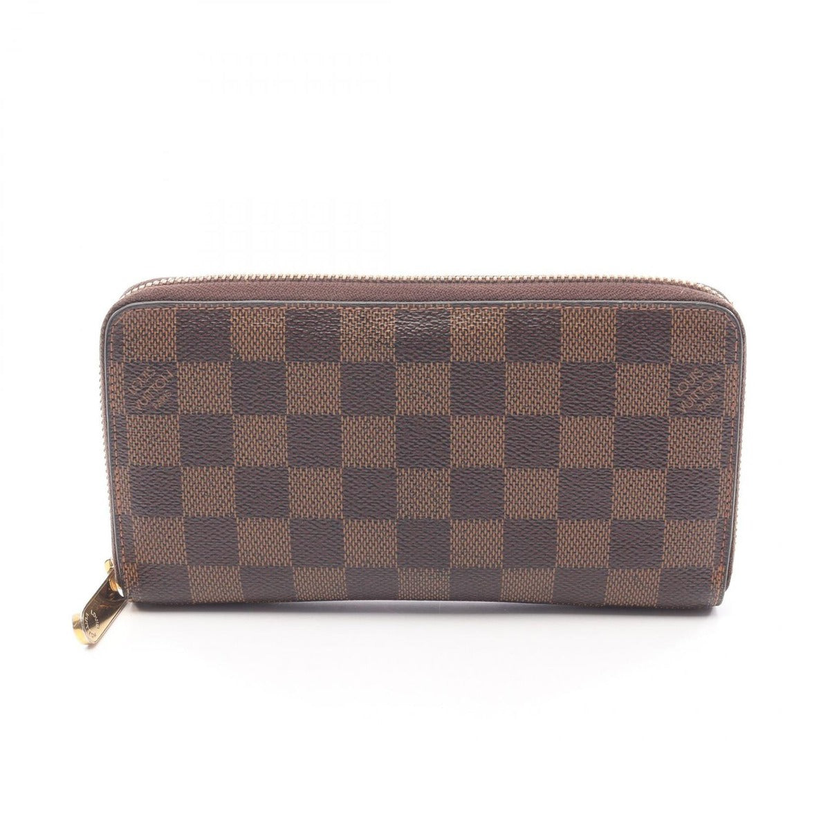 Louis Vuitton Round Zippy Long Wallet Canvas