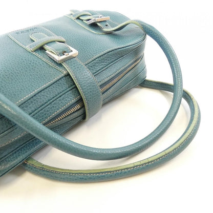 Loewe Senda Bag Leather Green — view 6