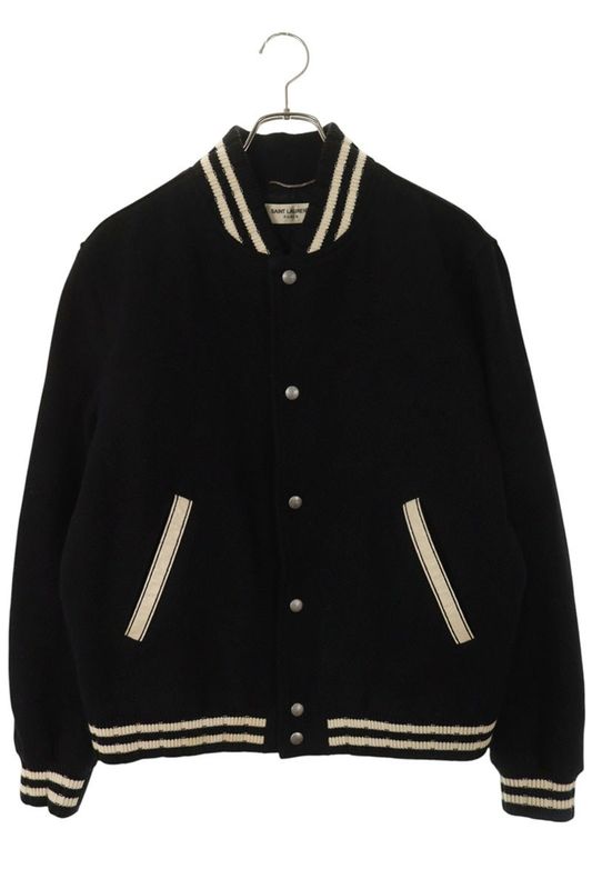 Saint Laurent Paris 625918 Y180w Back Logo Stajan Blouson Men's 50