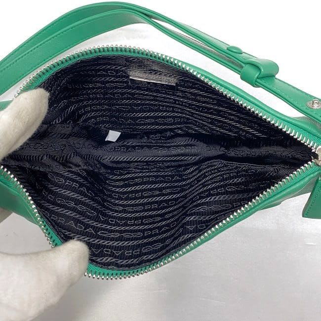 Prada Bag Green Triangle