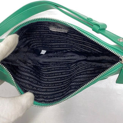 Prada Bag Green Triangle