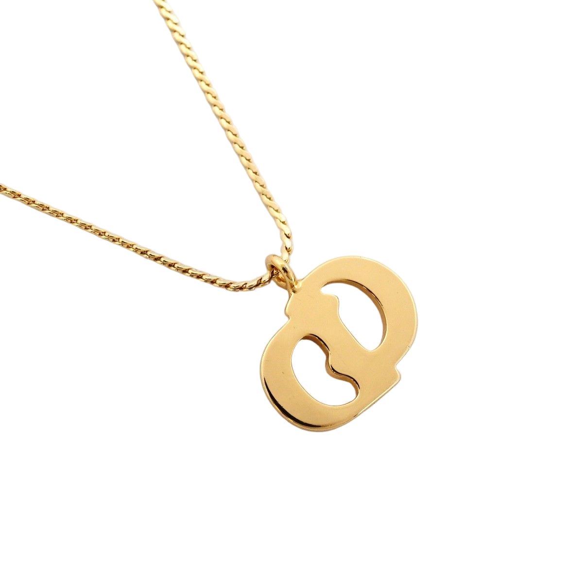 Dior Necklace CD Logo Gold Plated — view 2