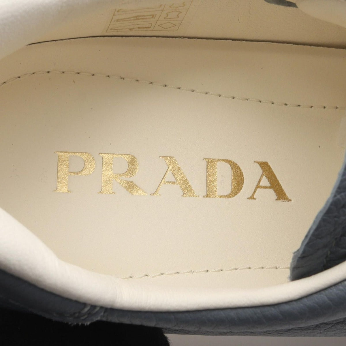 Prada Sneakers Leather Blue 6 — view 5
