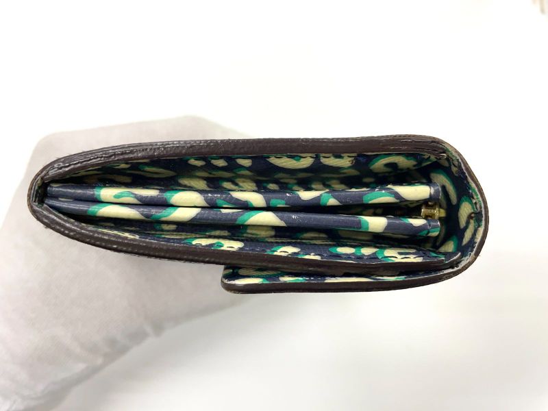 Louis Vuitton Monogram Portefeuille Sarah Long Wallet M60104 Leopard Brown And