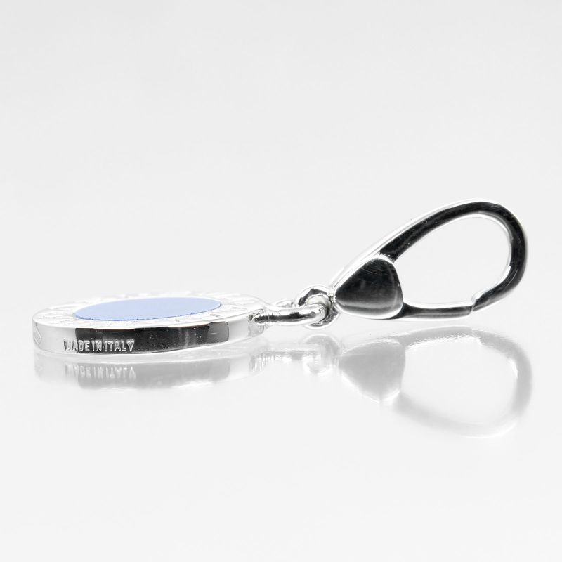 Bvlgari Bulgari 18kwhite Gold × Lapis Lazuli Ladies 3.5g Pendant Top