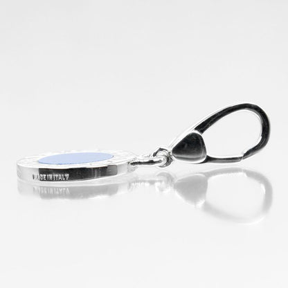 Bvlgari Bulgari 18kwhite Gold × Lapis Lazuli Ladies 3.5g Pendant Top