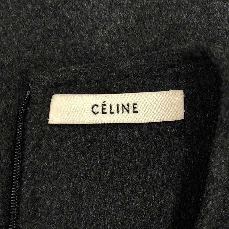 Celine - Phoebe Period Cashmere Blend Crewneck Knit - 34 - Grey - Women's