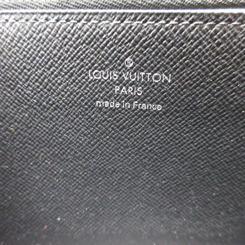 Louis Vuitton Epi M61857 Zippy Wallet Noir Black Round Zipper Long Wallet 1364