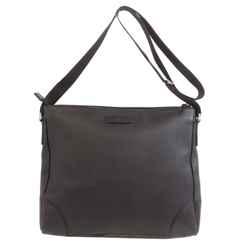 Gucci 257301 GG Signature Cima Outlet Shoulder Bag Leather Women