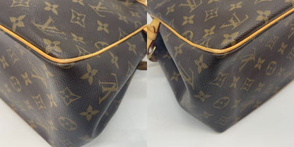Louis Vuitton Monogram Patignol M51156 Handbag Brown Preowned 005383