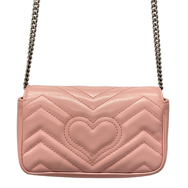 Gucci G Marmont Mini Shoulder Bag G Marmont Mini Shoulder Bag 476433 Pink Key