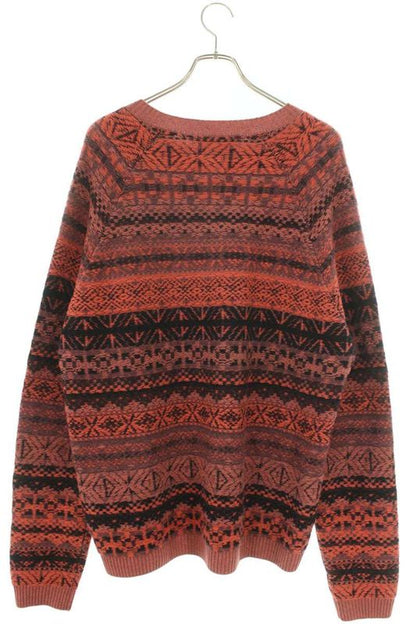 Dior 413m631at743 Nordic Pattern Ski Knit Men's XL