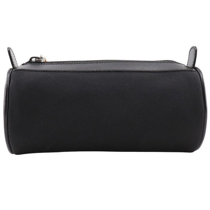 Gucci Bamboo Nylon Canvas Black Unisex Pouch
