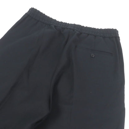 Louis Vuitton 23SS Monogram Sequined Trousers Easy Pants Black 40 Made In