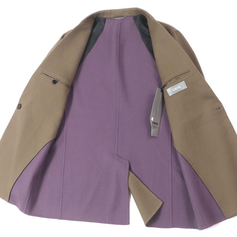 DIOR Homme 213c279a4748 99% Wool Single Jacket Tailored Jacket Grey 48 Made In