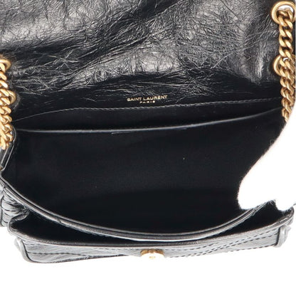 Yves Saint Laurent Niki Baby Chain Shoulder Bag 633160 Calf Women's Shoulder