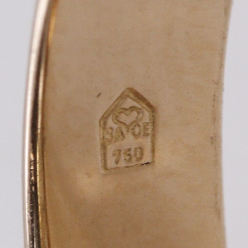 Cartier Trinity 18K Gold (yg×pg×wg) No 10 Ladies 7.1g Ring