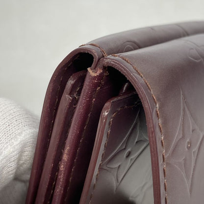 Louis Vuitton Trifold Wallet Monogram Matte Porte Monnaie Vivier Carte Cles Di