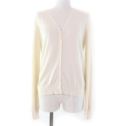 LOEWE S359y16k24 100% Cashmere Long Sleeve Knit Cardigan With Logo Hardware