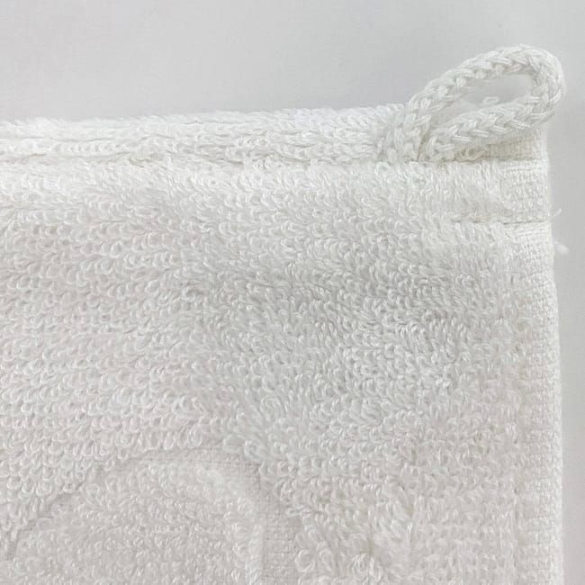 Hermes Baby Bath Mittens White Adada Ec20574 Never Used