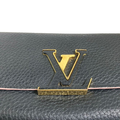Louis Vuitton M67663 Taurillon Portefeuille Capucines Long Wallet Louis Vuitton